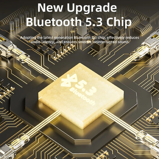 Bluetooth 5.3 Draagbare Wireless Koptelefoon Met Microfoon