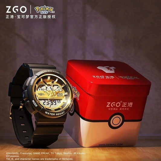 Pokémon Pikachu Quartz Horloge Waterdicht en Schokbestendig Geschenk