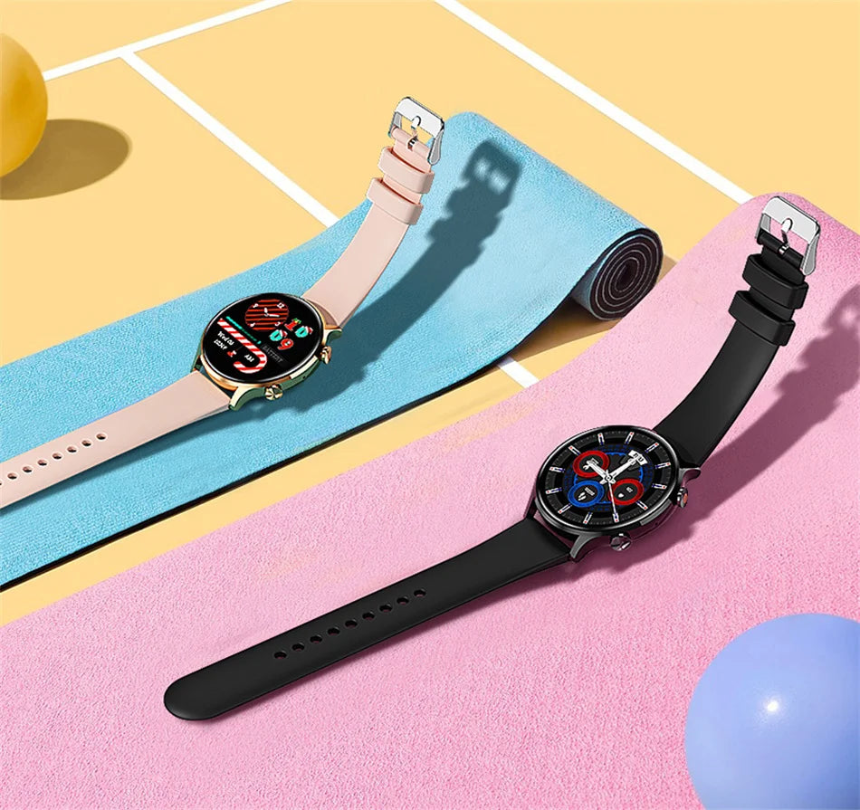 Smartwatch 1.45" AMOLED Scherm Altijd Aan Display