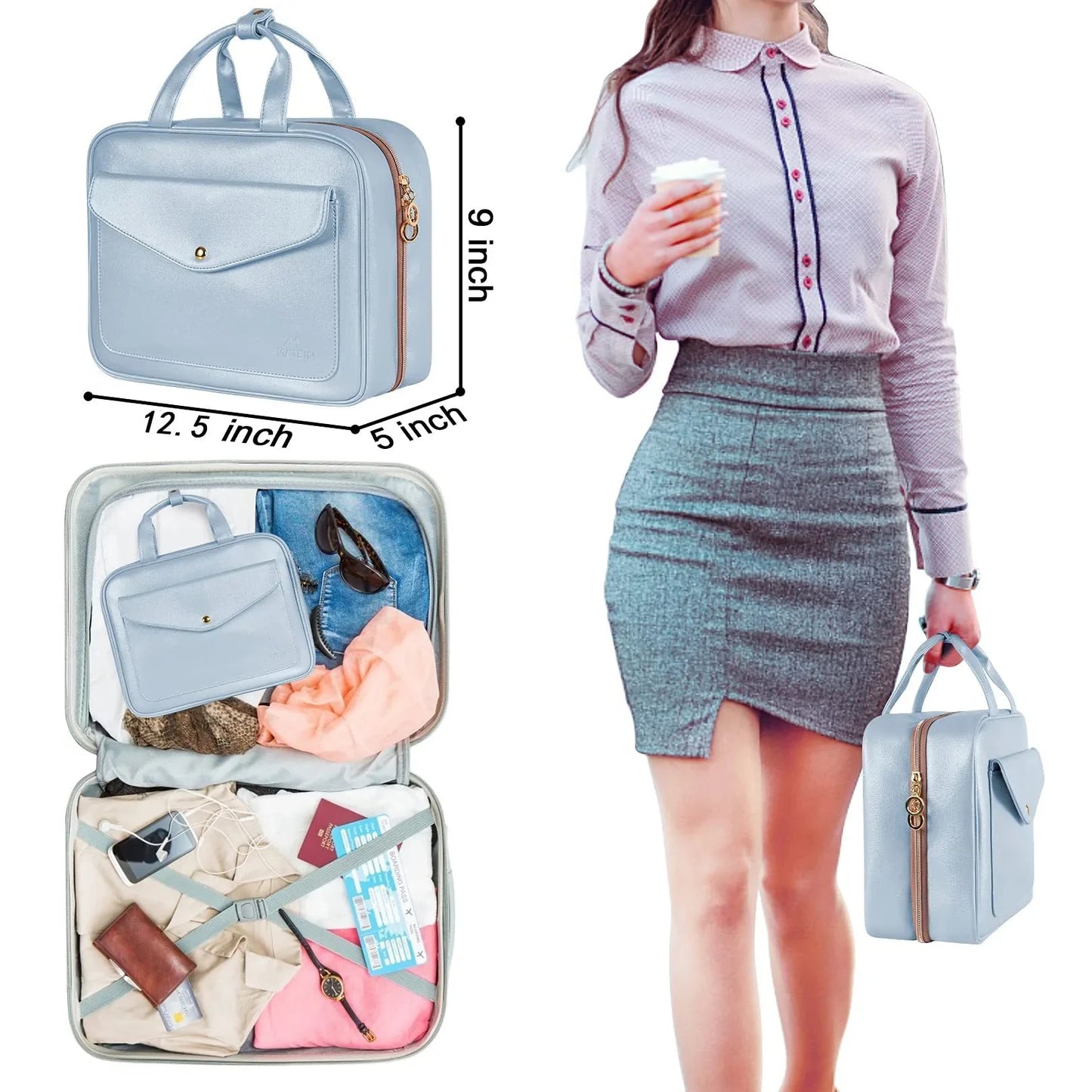 Reis Toilettassen - Waterproof Travel Organizer voor Mannen en Vrouwen