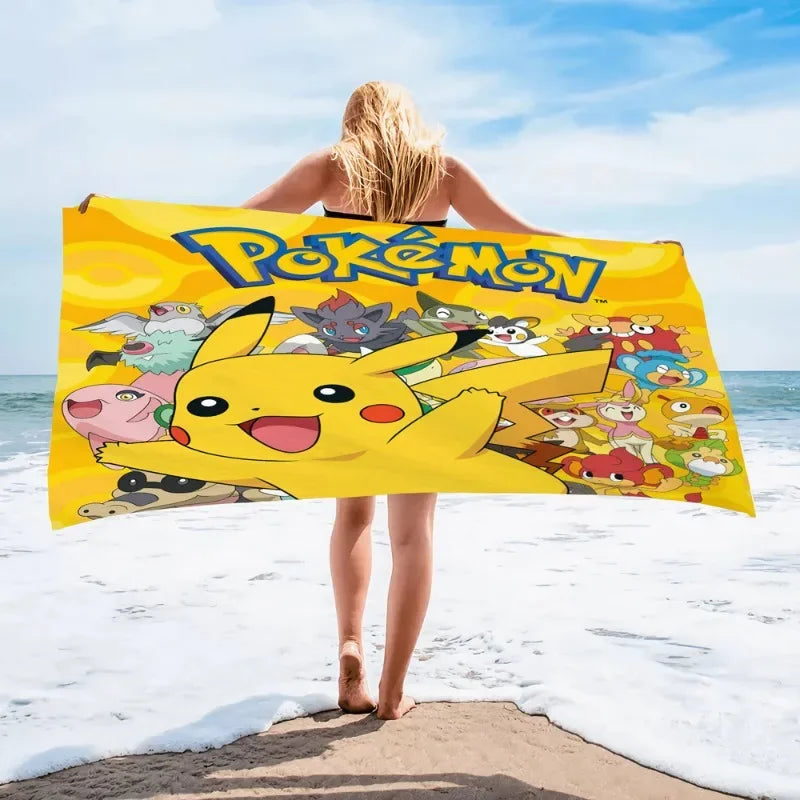 Pokemon Pikachu Standhanddoek Voor Kinderen Met Schattige Ontwerpen