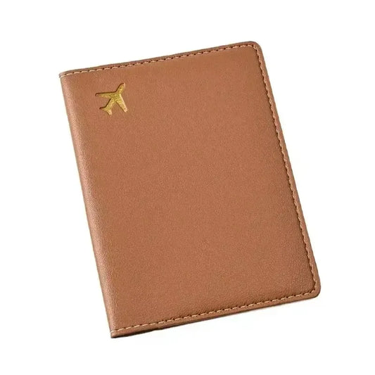 Paspoort Houder Trendy Wallet met Vliegtuigprint voor Reisgemak