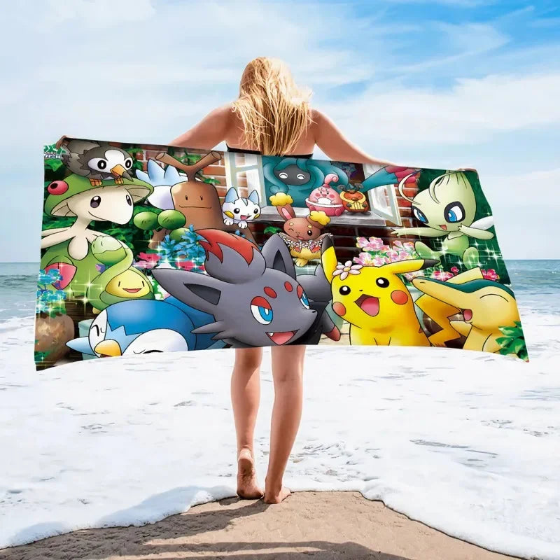 Pokemon Pikachu Standhanddoek Voor Kinderen Met Schattige Ontwerpen
