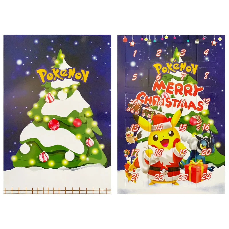 Pokemon Figuren Set 24 Stuks Kawaii Pikachu Adventskalender Toy