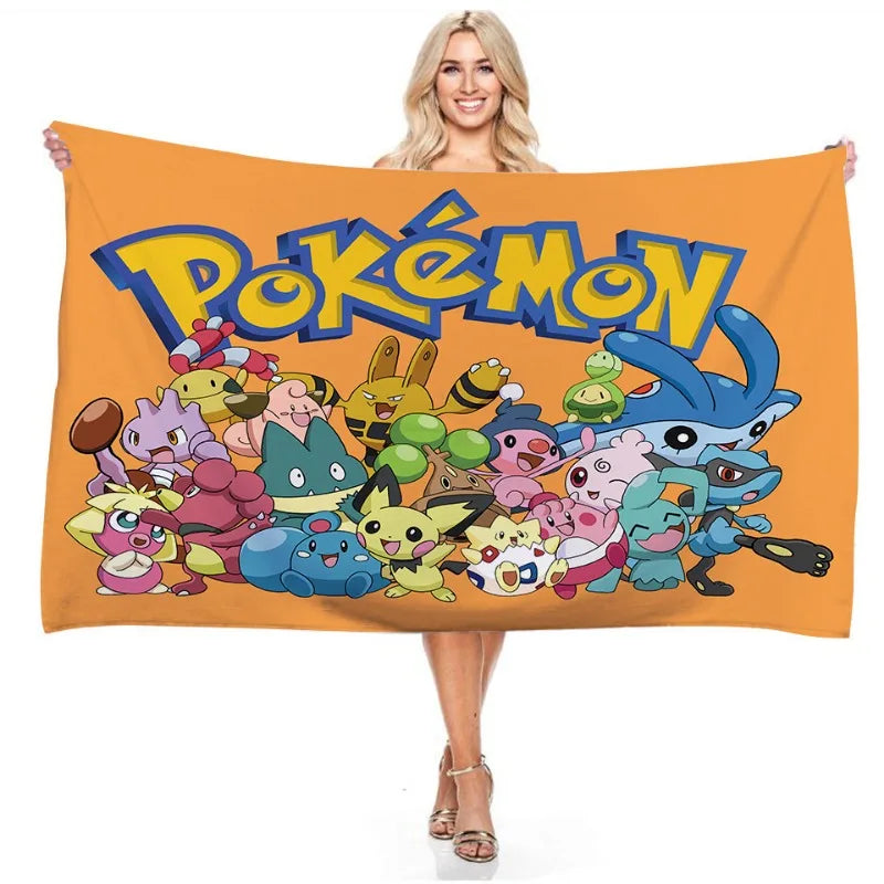 Pokemon Pikachu Standhanddoek Voor Kinderen Met Schattige Ontwerpen