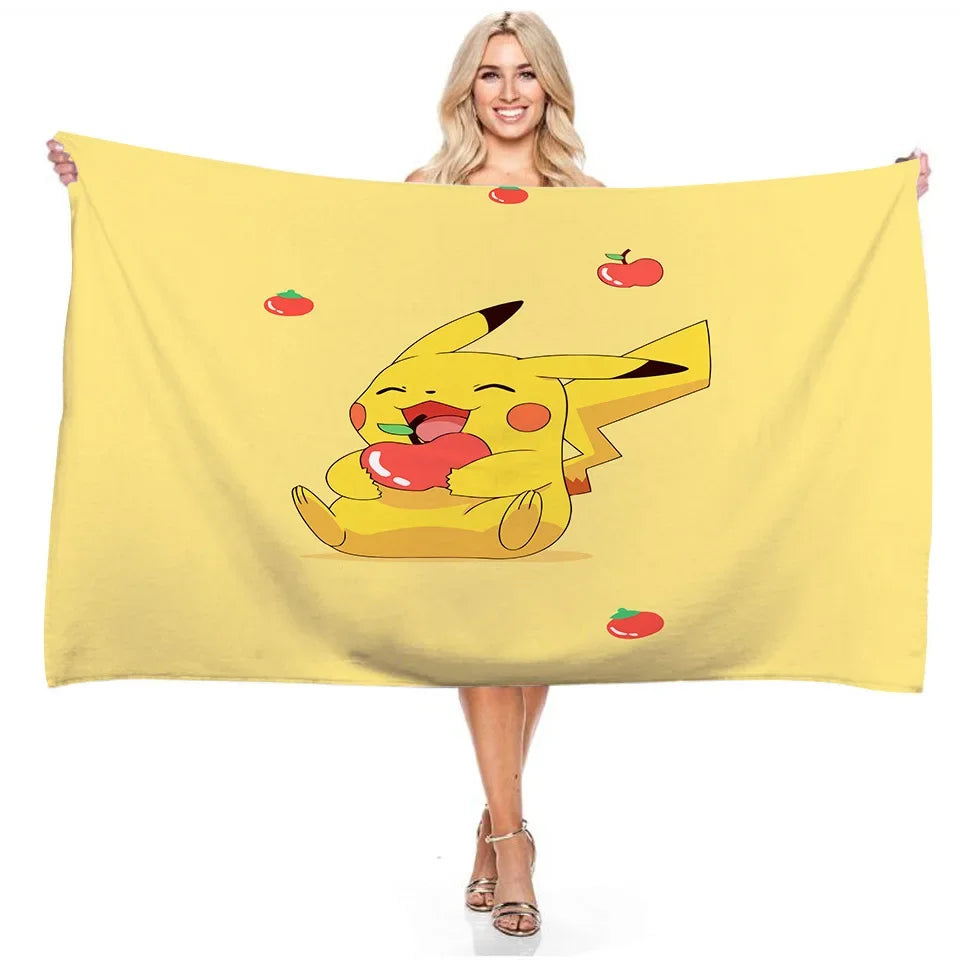 Pokemon Strandhanddoek Pikachu - Perfect Voor Zomerplezier
