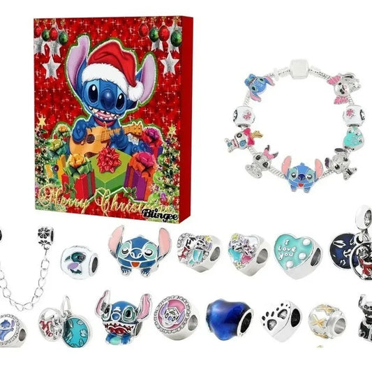 Adventskalender Kindersieraden Disney Mickey 24 Dagen Countdown