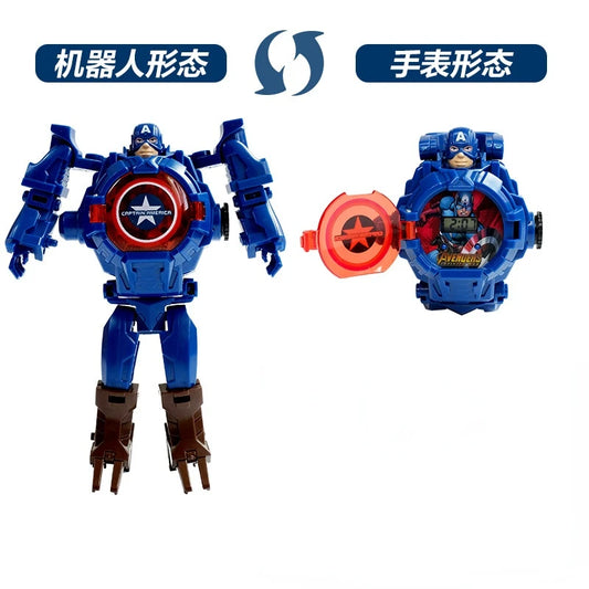 Marvel 3D Digitale Horloge met LED Scherm
