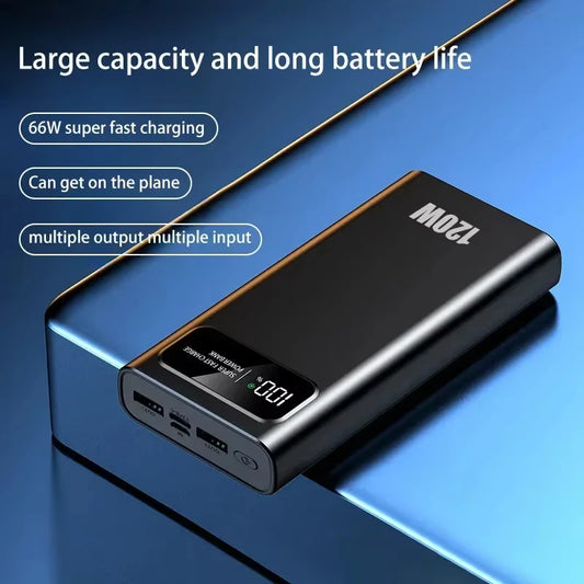 200000mAh Powerbank Met 120W Snelle Oplading En LED Display
