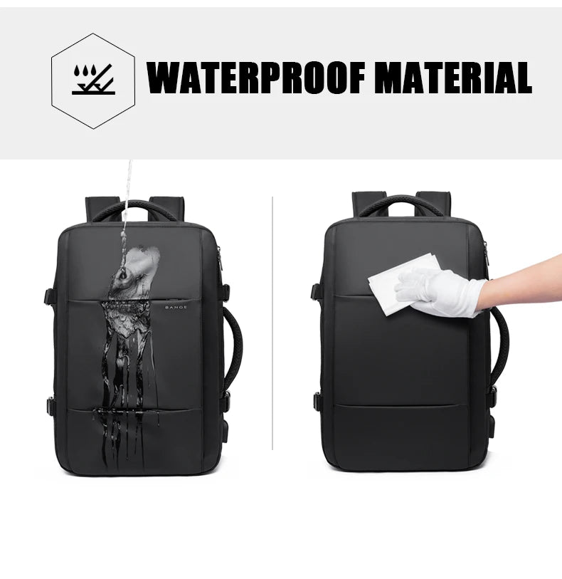 Rugzak Heren Waterdicht 17.3 Inch Laptop Grote Inhoud