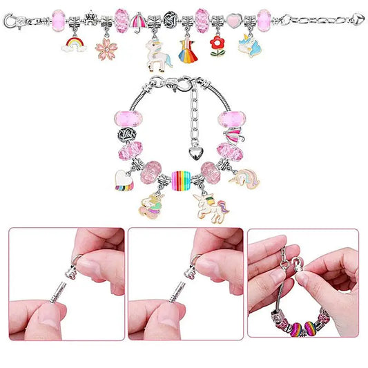 Kerst Sieraden Kalender DIY Armband Kit Met Cadeau Voor Kinderen