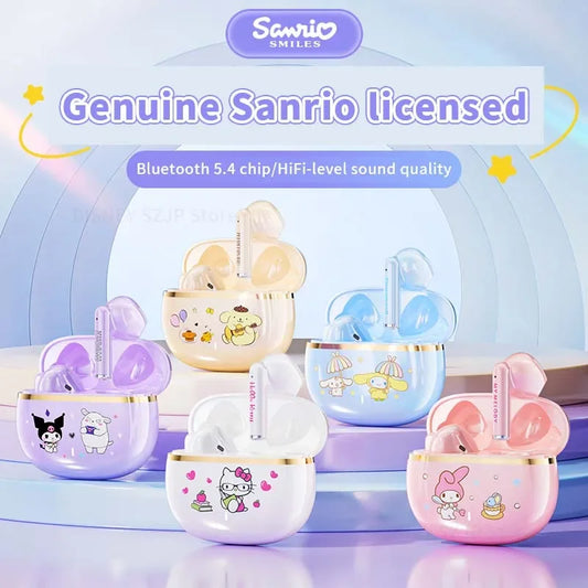 Sanrio BL65 TWS Draadloze Oordopjes Kuromi met Geluidsonderdrukking