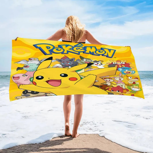 Pokemon Pikachu Standhanddoek Voor Kinderen Met Schattige Ontwerpen