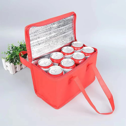 Vouwbare Picknick Koeltas - Thermische Drinkdrager voor reis of strand