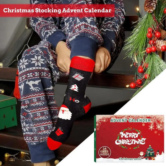 Kerstsokken Adventskalender 24 Dagen Countdown Voor Mannen