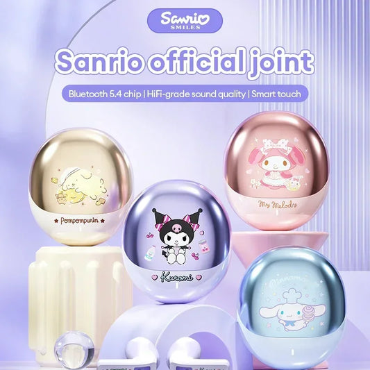 Sanrio BL02 Draadloze Oordopjes Kuromi met Geluidsonderdrukking