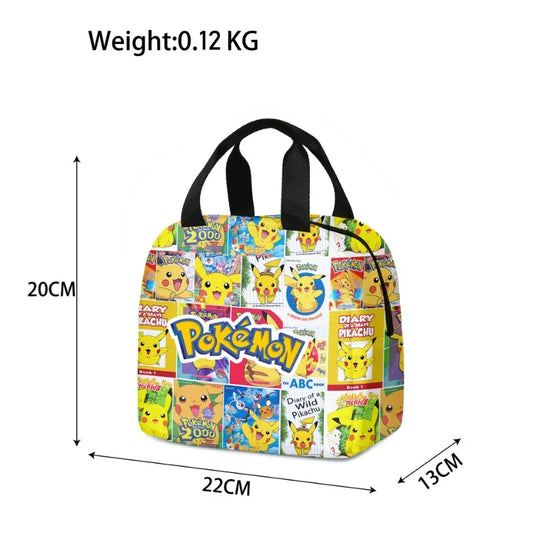 Kawaii Pikachu Lunch Box met Grote Capaciteit voor School