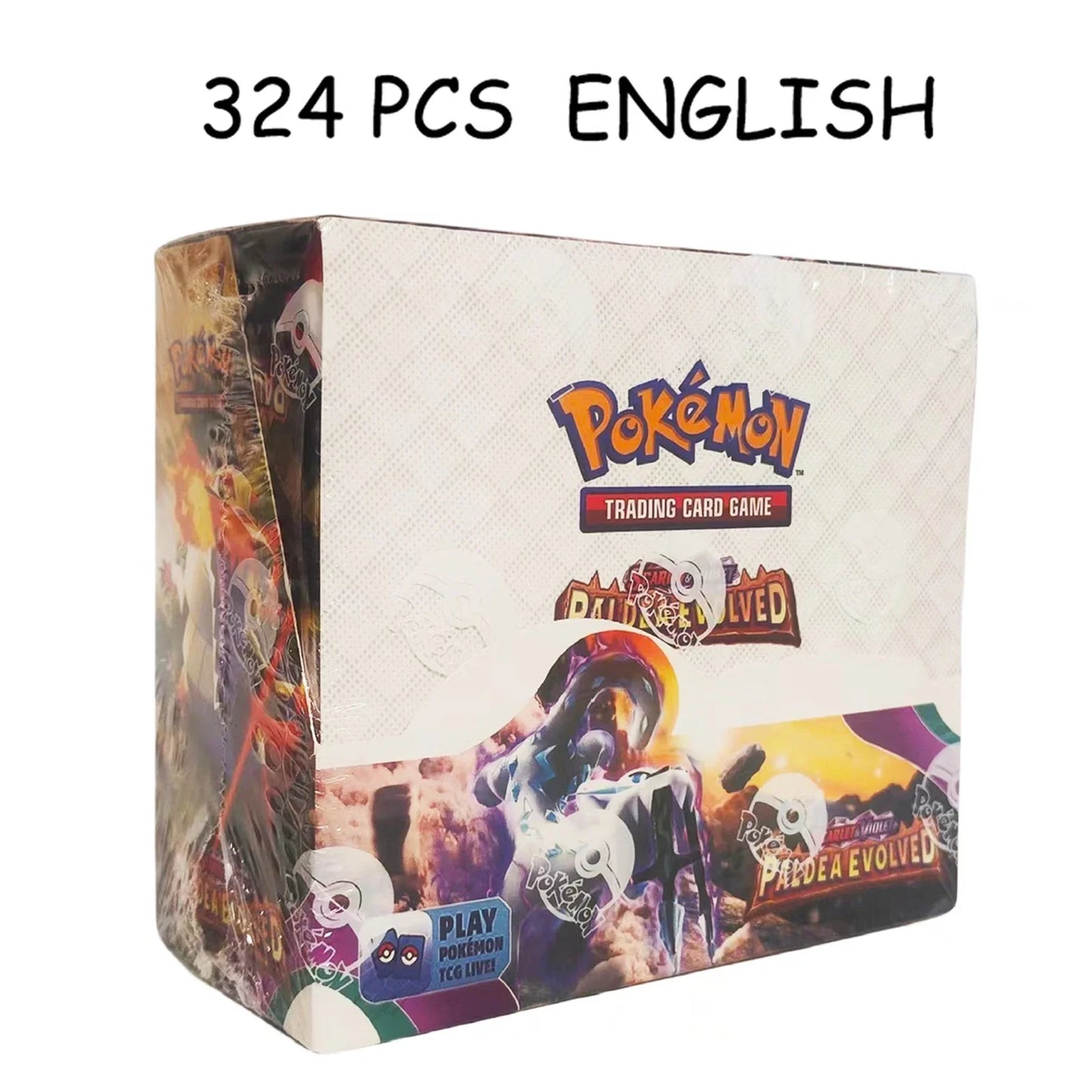 Pokemon Kaart TCG Sets: 324 of 360 stuks Evoluties voor Verzamelaar Engels of Frans