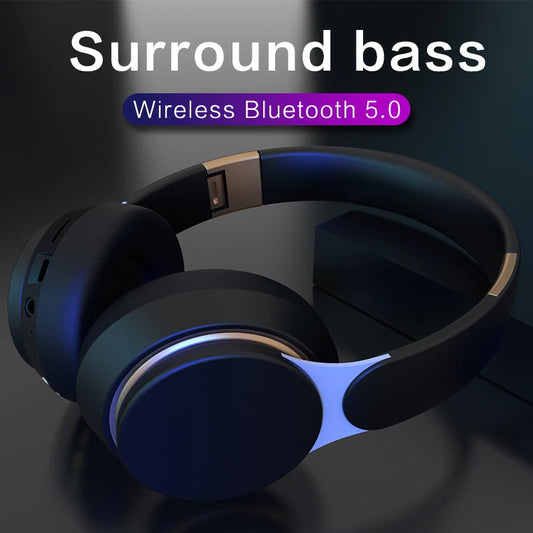 Draadloze Koptelefoon Bluetooth 5.0 Met HiFi 9D Bass