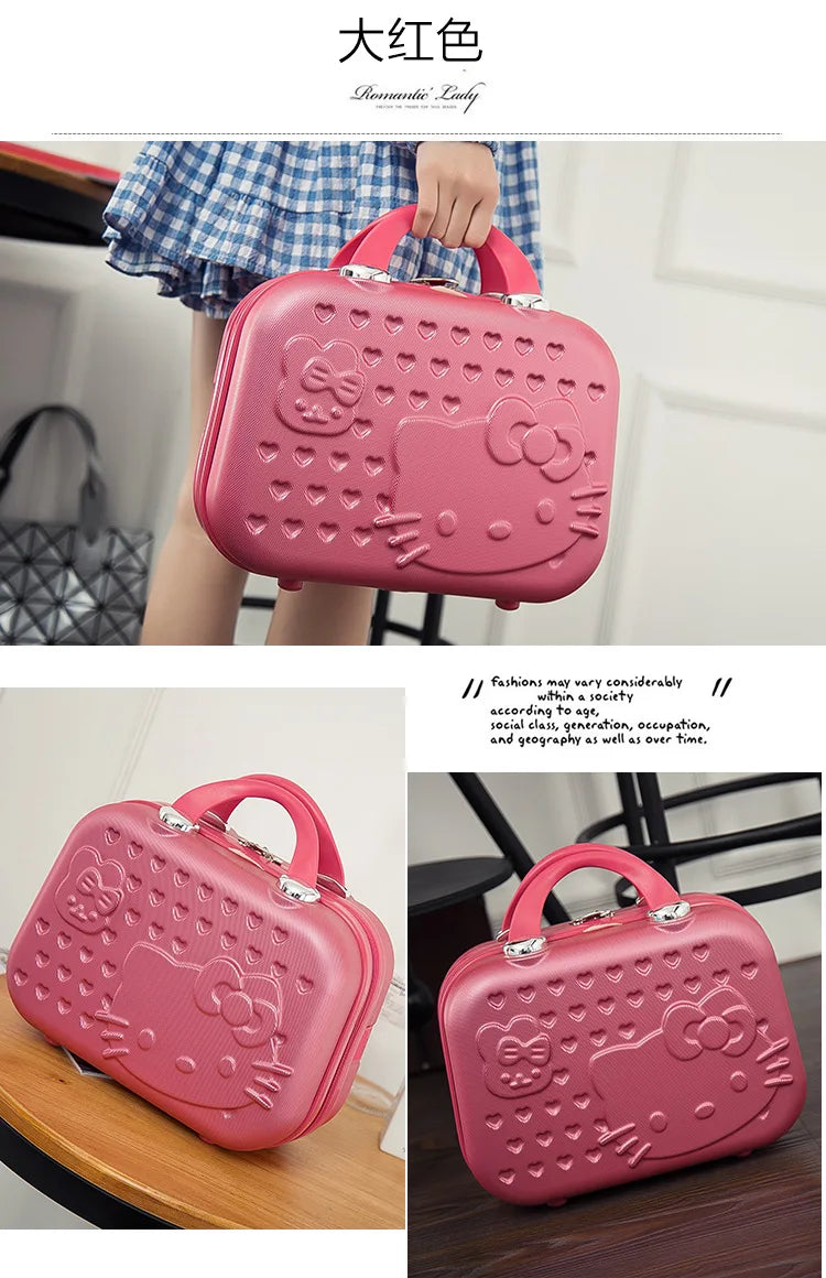 Kleine Handbagagekoffer Hello Kitty