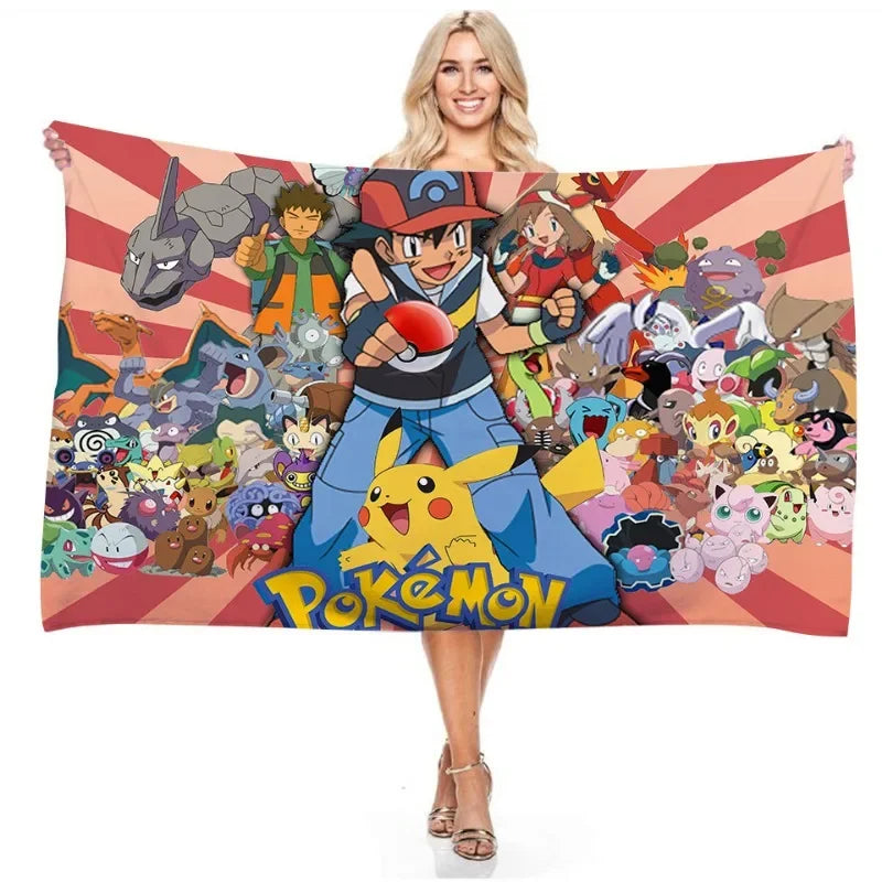 Pokemon Pikachu Standhanddoek Voor Kinderen Met Schattige Ontwerpen