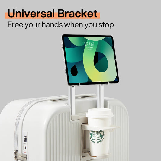 Koffer Mixi Hardcase Met Bekerhouder En Spinner Wielen 20-26 Inch