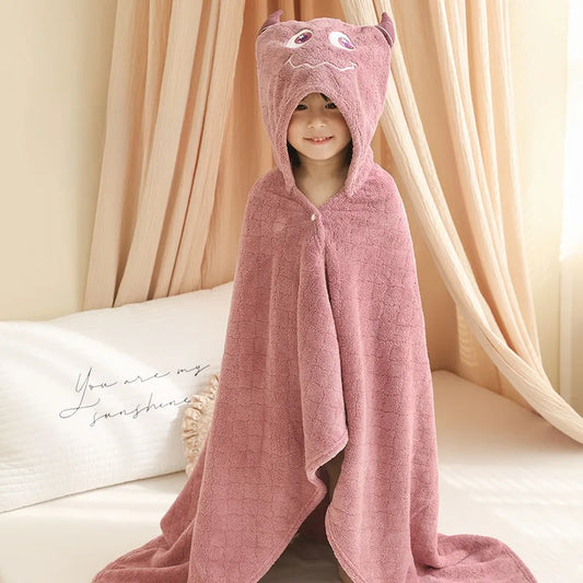 Baby Hooded Poncho Comfortabele Badhanddoek
