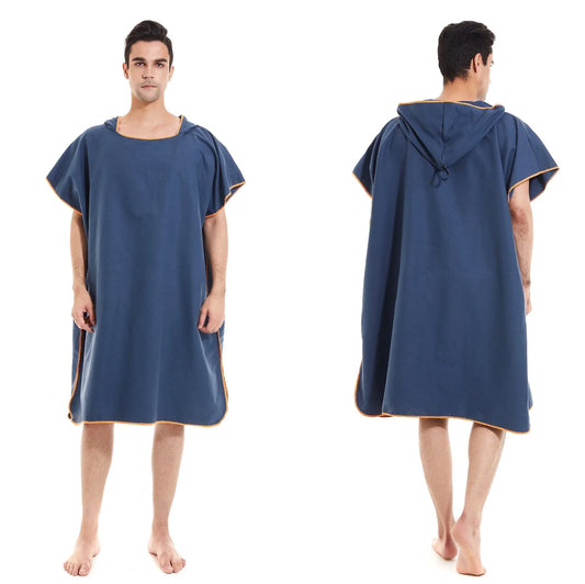 Hooded Badhanddoek Surf Poncho Microfiber