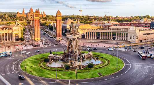 Placa d'Espanya Barcelona Spanje 1800x1000