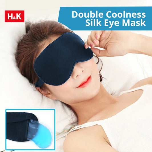 Slaapmasker met Lichtblokkering en Koel/warm Gel Pack