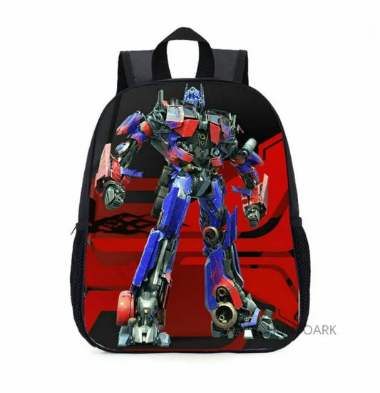 Rugzak School Bumblebee Robot Transformeerbare Cartoon Stijl