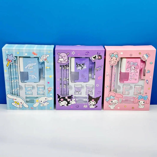 Schrijfbenodigdheden Set Kuromi Cinnamoroll Met Creatieve Accessoires