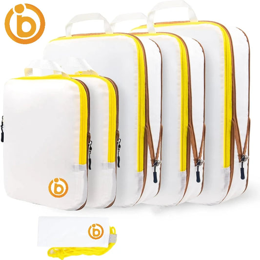 Compressie Packing Cubes 2/6/9 Set Waterdicht en Ruimtebesparend