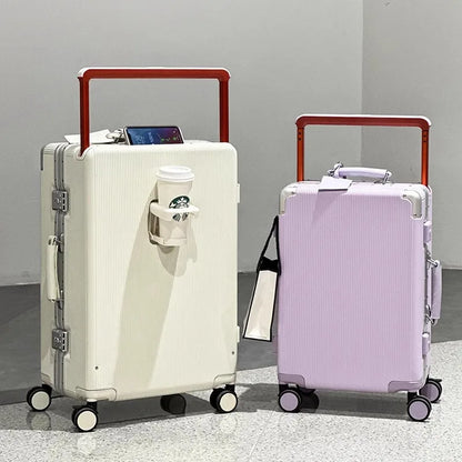 Sushimu Koffer Met Brede Handgreep Voor Comfortabel Reizen