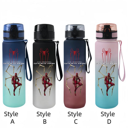 Spiderman 650ml Drinkfles Voor Buiten, Lekvrij en Handig