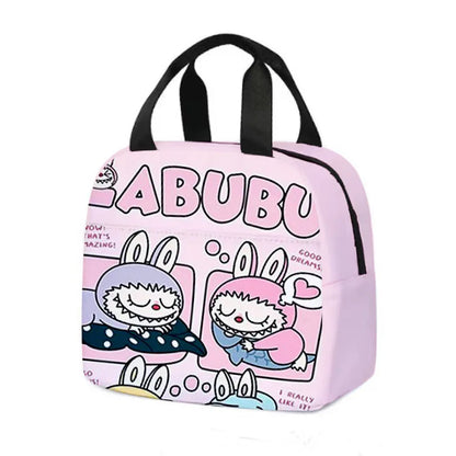 Kawaii Labubu Koeltas Met Handvat Voor Lunch En Buitenactiviteiten