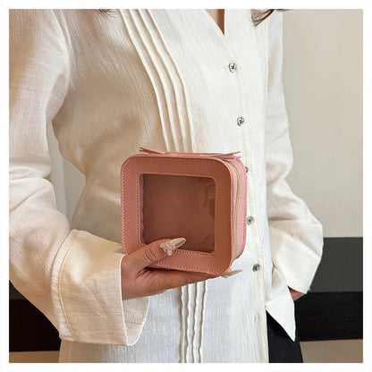Reis Toilettas Vrouwen Transparante Make-up Tas Waterdicht Groot