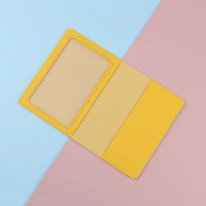 PU Ticket Paspoort Houder met ID en Creditcard Bescherming