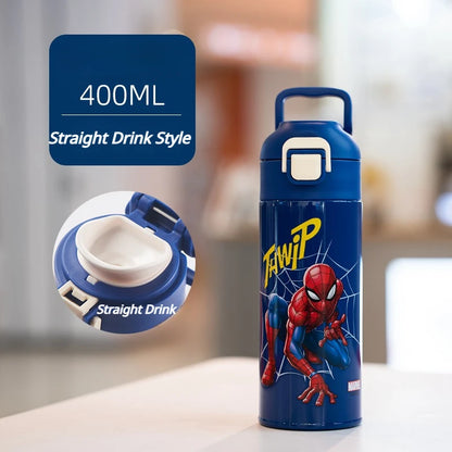 500ml Marvel Spiderman, Stitch Drinkfles