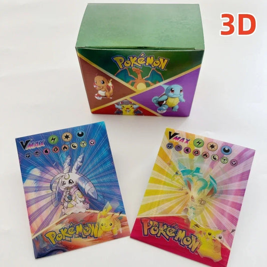 Pokemon 3D Shining Rainbow Kaarten voor Kinderen (10st.)