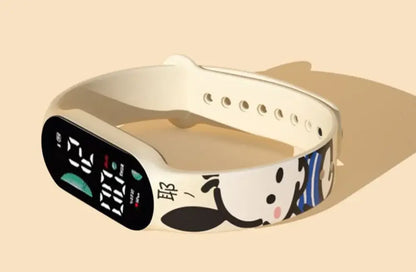 Kawaii Sanrio Cartoon Digitale Horloge LED Scherm Met Multifunctionele Functie