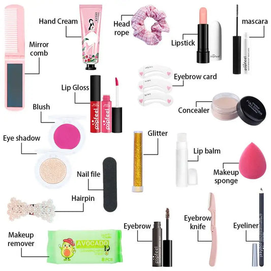 Make Up Set Adventskalender 2024 Met Lippenstift En Oogschaduw