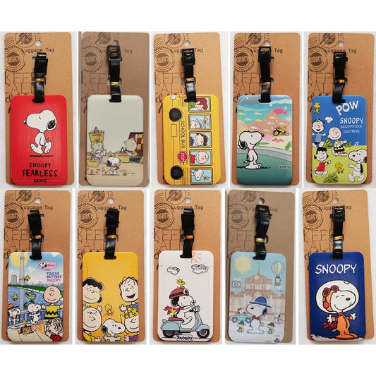 Snoopy Bagagelabel (1st.) voor Stijlvolle Reizen en Identificatie