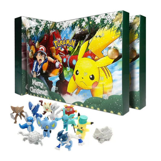 Pokemon Figuren Adventskalender Met 4 Modellen Inclusief Pikachu Speelgoed