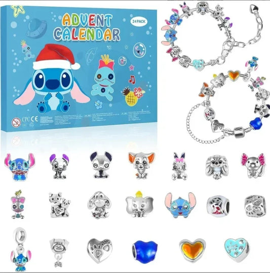 Adventskalender Armbanden Disney Stitch Minnie DIY Sieraden Kit
