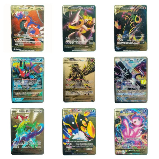 Pokemon Engelse Metal Kaart (1 st.) voor Kinderen