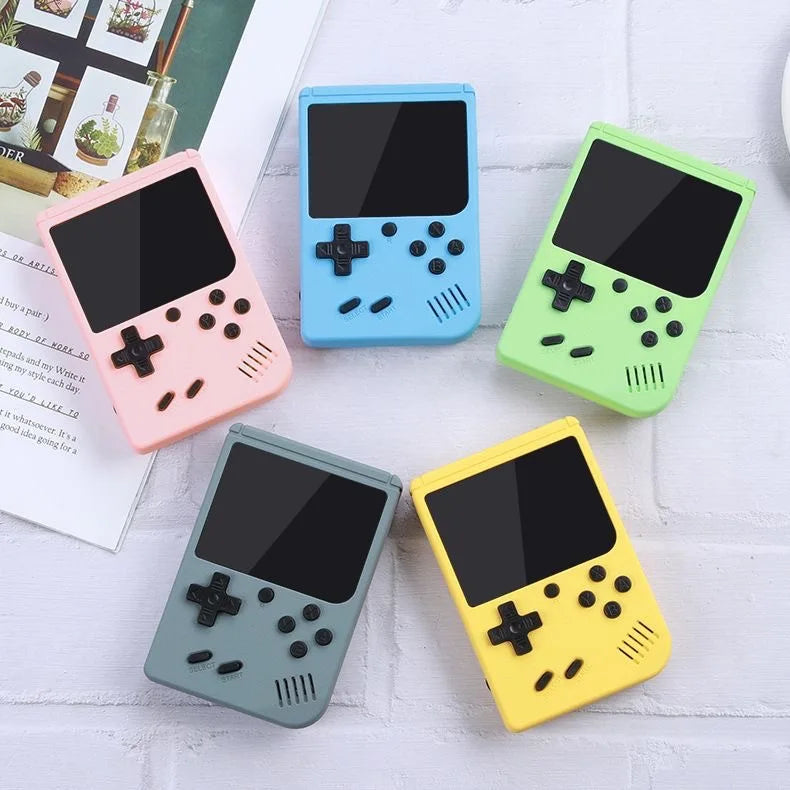 Mini Retro Handheld Game Console - Spelcomputer Met 500 Games Voor Kinderen