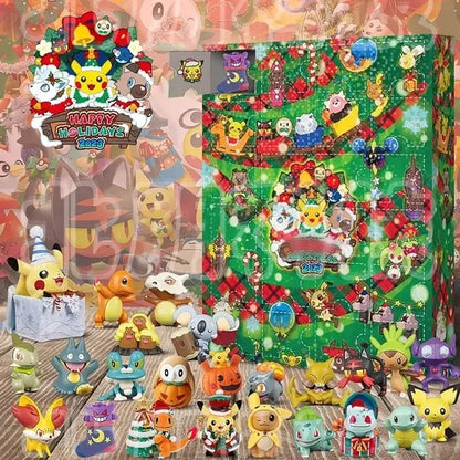 Pokemon Figuren Adventskalender Set Met 24 Schattige Pikachu Toys