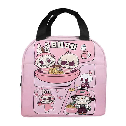 Kawaii Labubu Koeltas Met Handvat Voor Lunch En Buitenactiviteiten