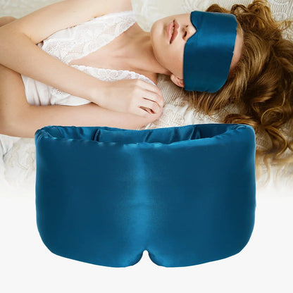 Mulberry Zijde Slaapmasker voor Lichtblokkering en Comfort